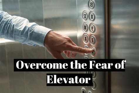 Confronting Anxiety and Fear in the Elevator of Life